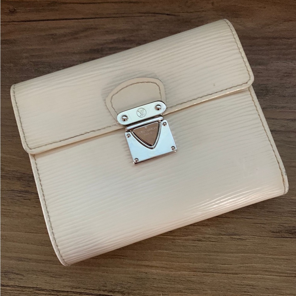 Louis Vuitton Epi Portefeuille Koala Ivoire Ivory Trifold Wallet